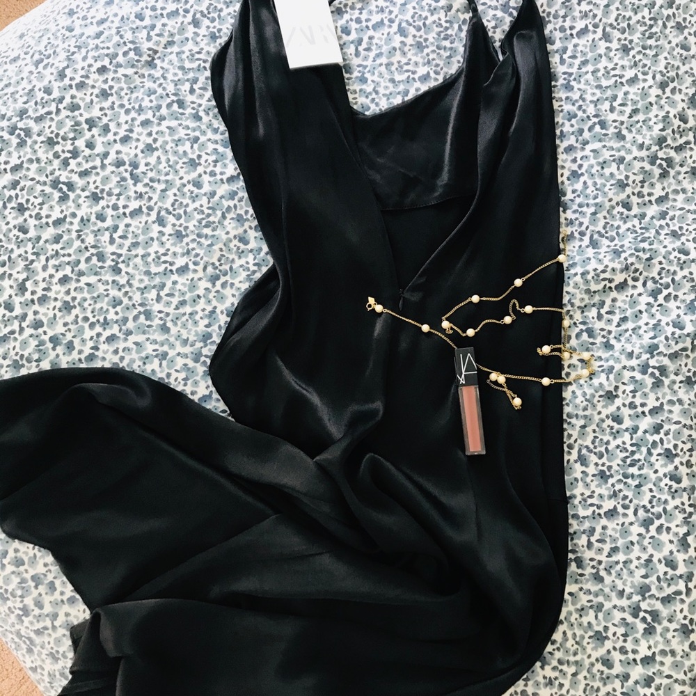Satin dres